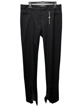 Marithe Francois Girbaud Black Heel Calks Pants Size US 32 Made In Italy